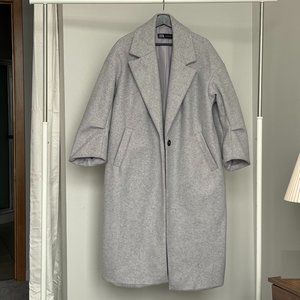 ZARA Grey Long Coat